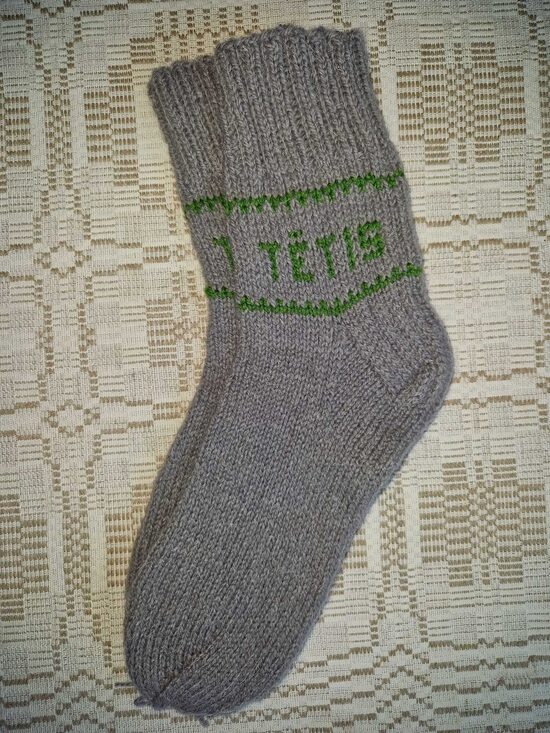 Adītas zeķes 43./44. izmērs